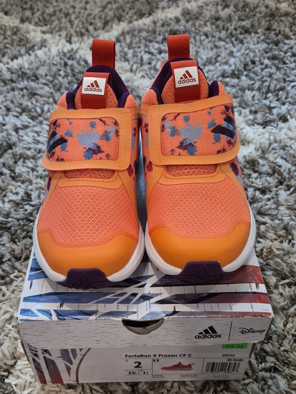 adidas x Disney Frozen FortaRun Sneakers